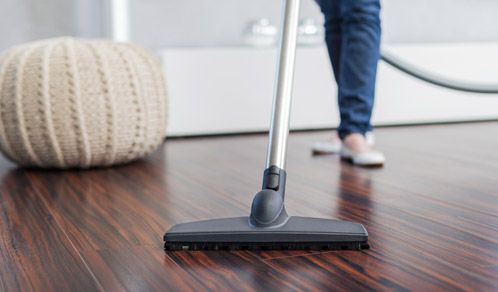 flooring maintenance dusting and vacuuming